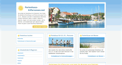 Desktop Screenshot of ferienhaus-8-personen.net